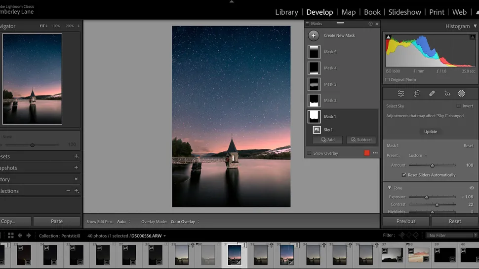 مميزات Adobe Lightroom