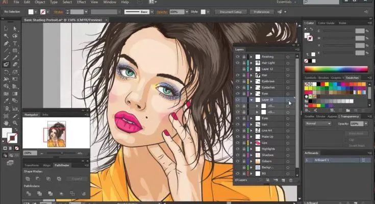 برنامج Adobe Illustrator