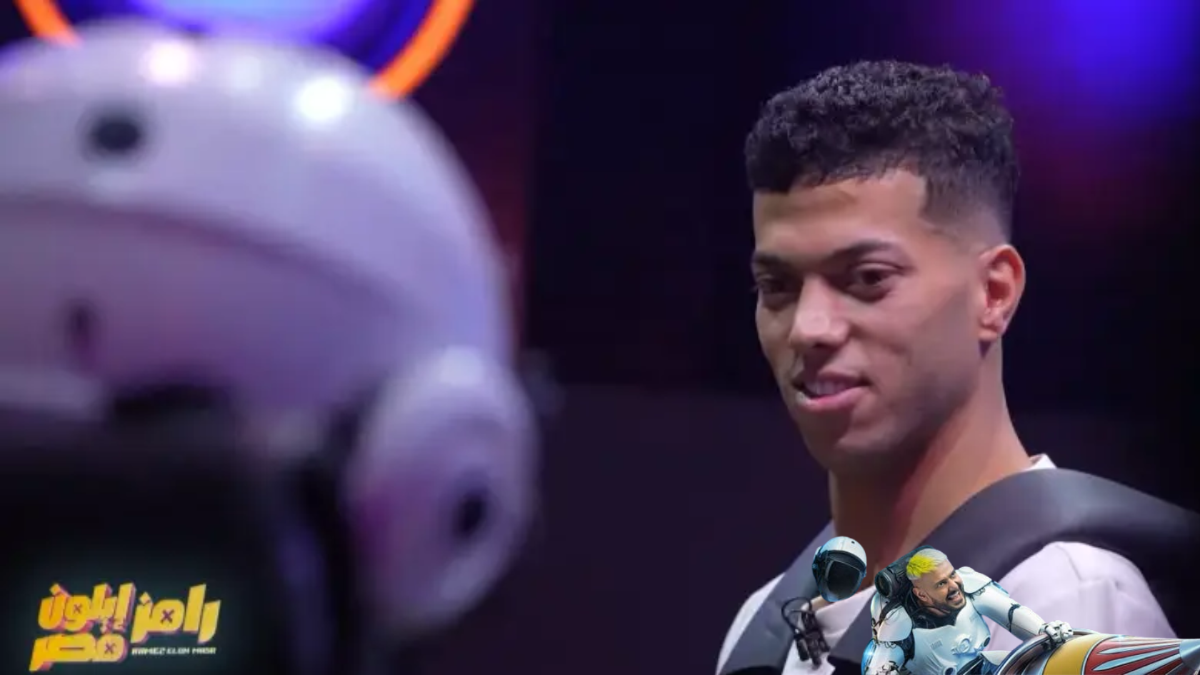 امام عاشور لاعب فريق الاهلي الضحية الرابعة مع رامز جلال